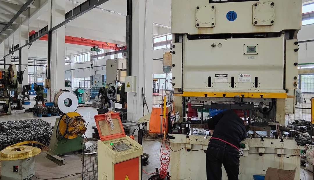 The molds for the new product are being debugged.