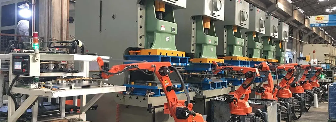 Custom Metal Stamping Services production at Balford