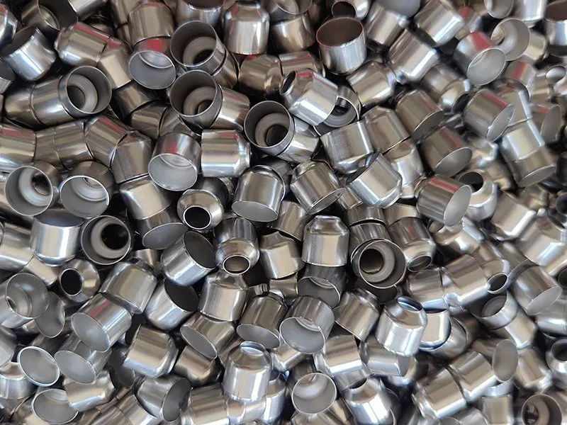 stainless steel cap