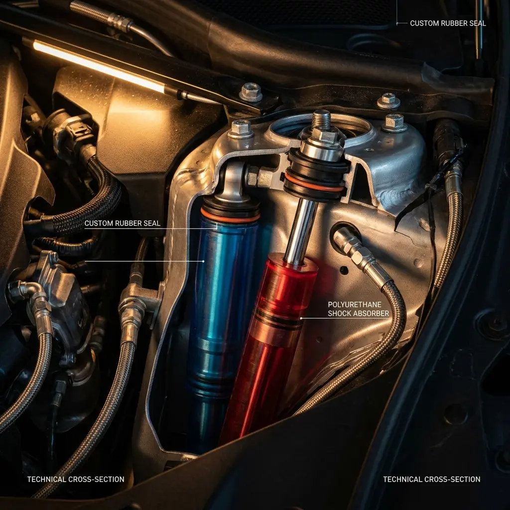 Automotive rubber and plastic parts