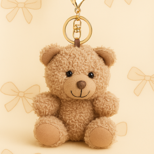 Teddy bag charm