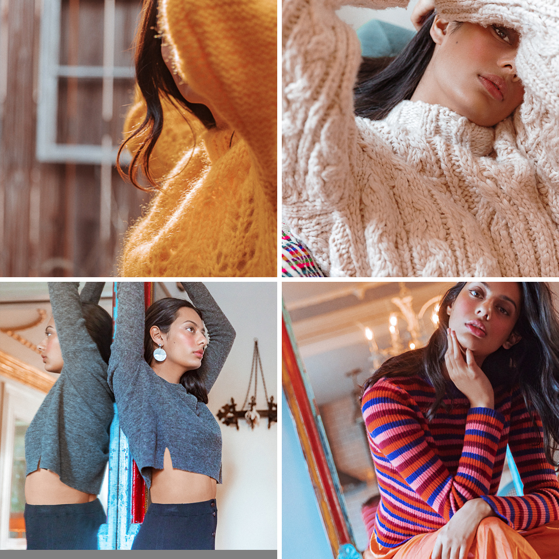Sweaters + Candles