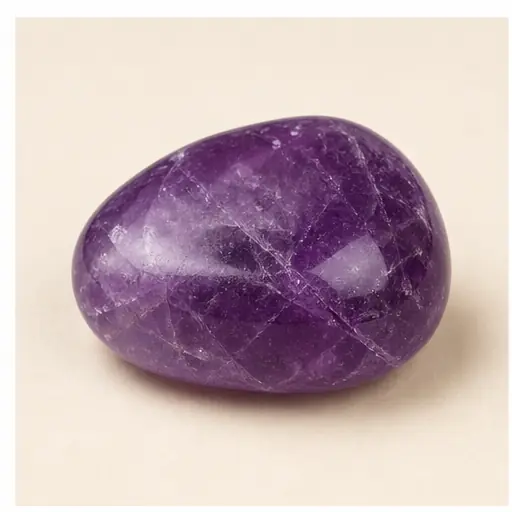 Amethyst, calm color, and the role of evening routines.
