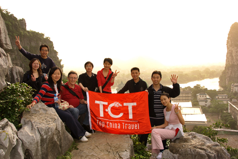 Climbing Nanxi Hill