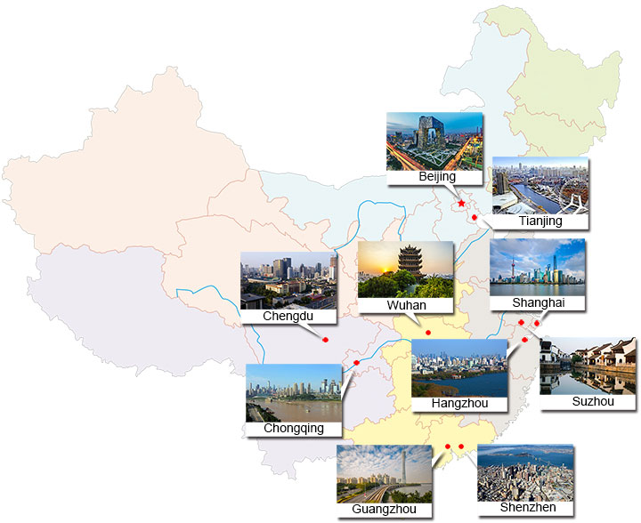 Top 10 Business Cites in China