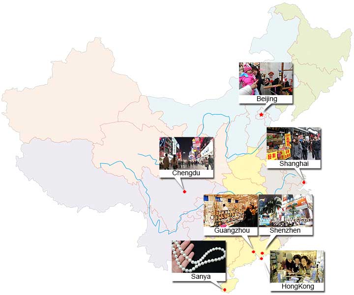 Top Shopping Paradises in China