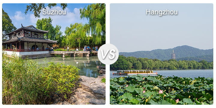 Suzhou or Hangzhou