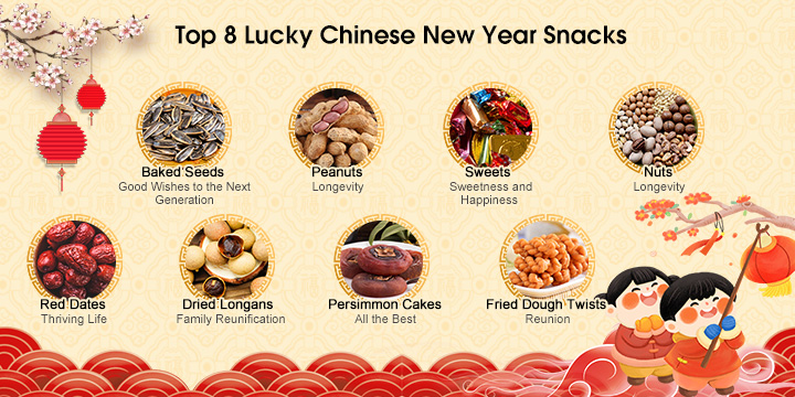 Lucky Chinese New Year Snacks