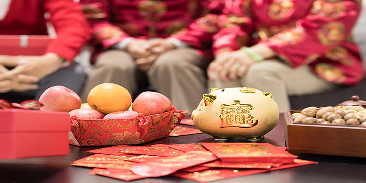 Lucky Fruits for Chinese New Year