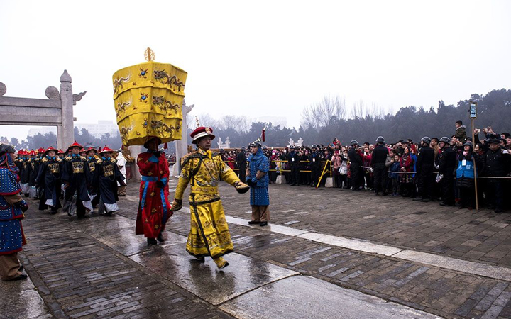 beijing ditan temple fiar ceremony