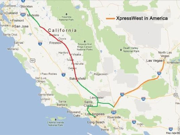 China High-speed Rail in the US