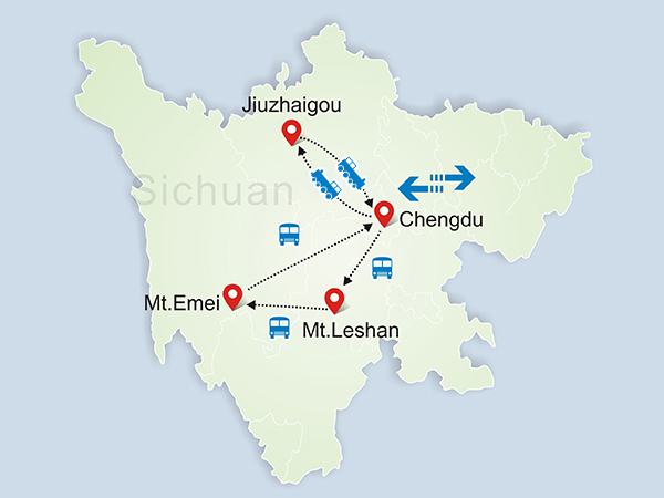 /pic/china-tour-map-600X450/chengdu-jiuzhaigou-chengdu-leshan-emei-chengdu.jpg