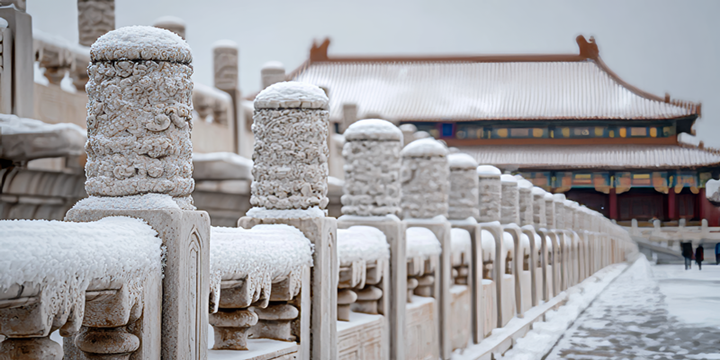 Forbidden City in Winter