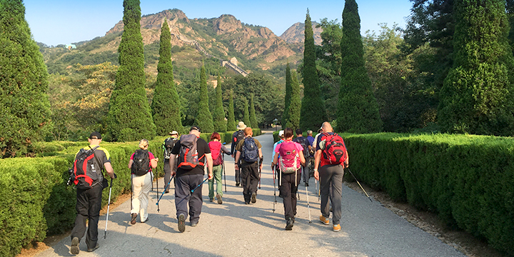Great Wall hiking