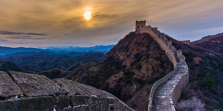 Best Places to Photograph Sunrise and Sunset at Jinshanling Great Wall