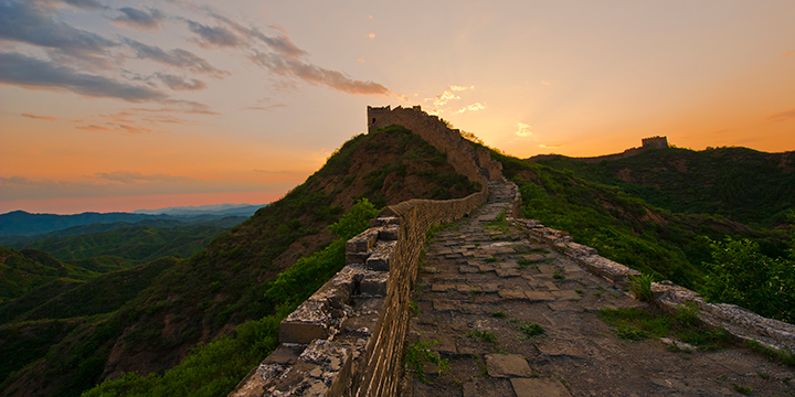 Best Places to Photograph Sunrise and Sunset at Jinshanling Great Wall