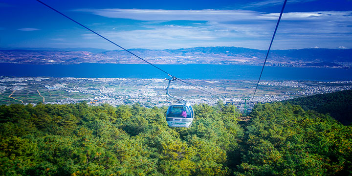 Cableway of Mt.Cangshan