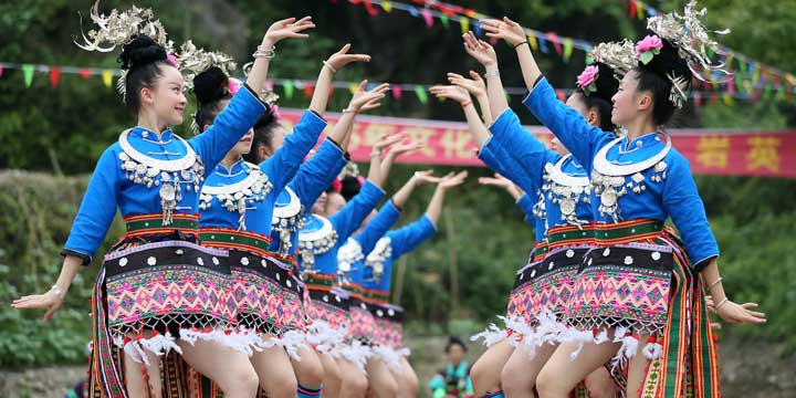 Qingman Short-skirt Miao Village