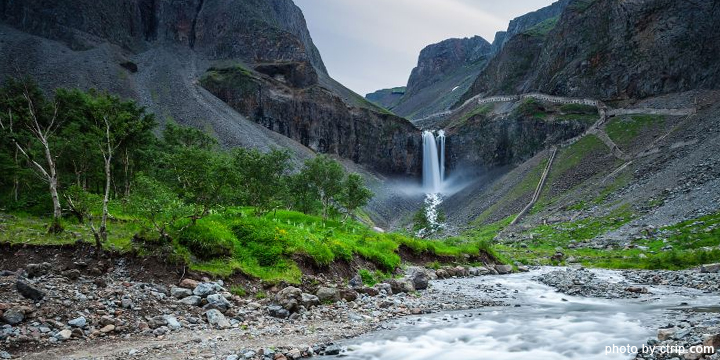 Mt. Changbai Waterfall