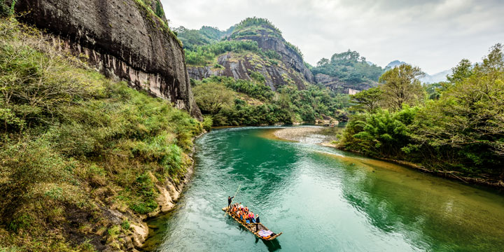 Mt. Wuyishan Jiuqu Stream