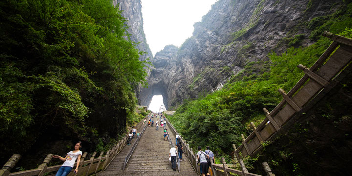 Tianzi Mountain--plan a trip to China from Czech Republic