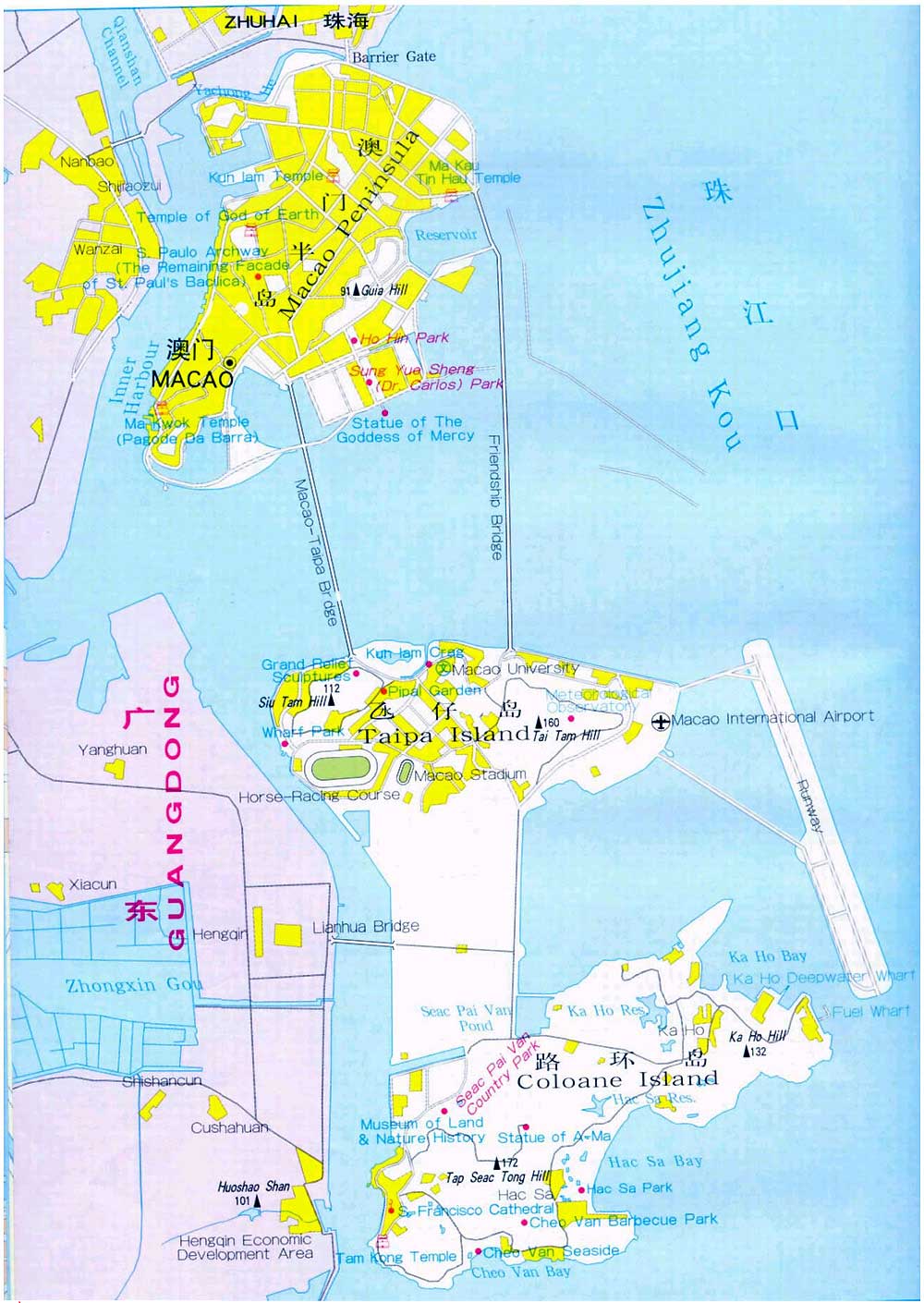 Macau City Map