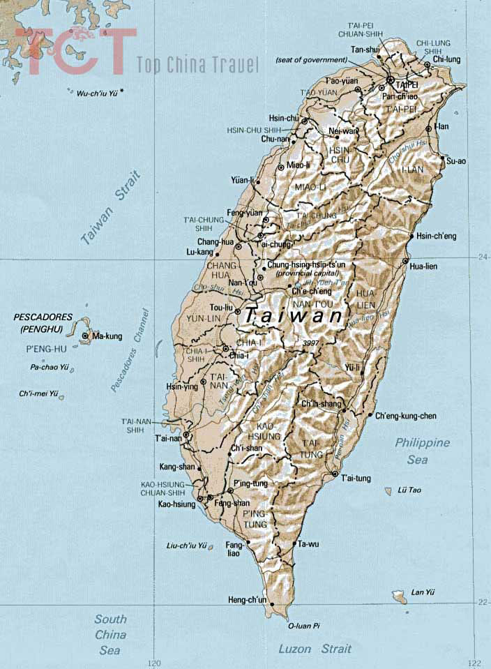 Taiwan Map