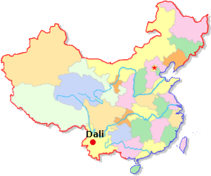 Dali Location Map