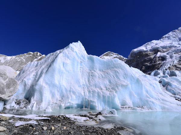 Telamukanli Glacier in Xinjiang