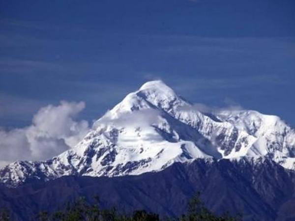 Tuoermu Glacier in Xinjiang
