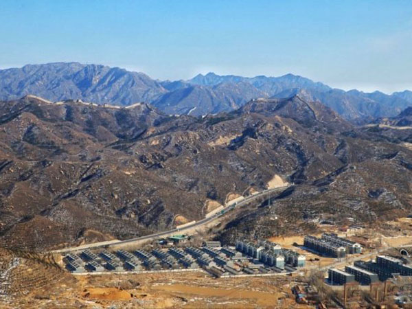 Badaling Great Wall helicopter tour
