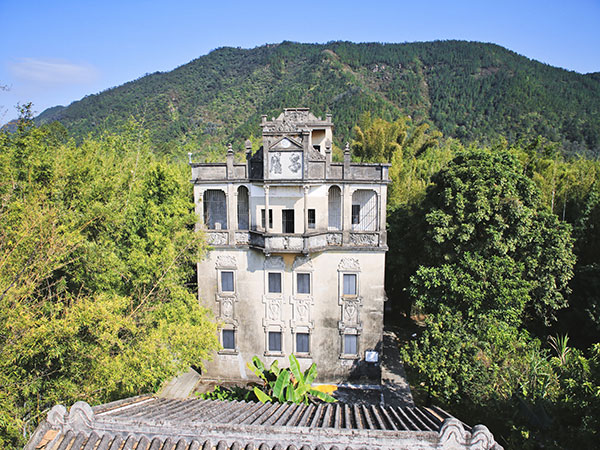 majianglong diaolou cluster