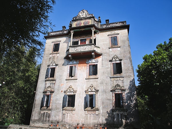 majianglong diaolou cluster
