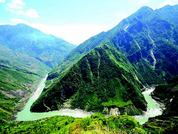 Nujiang River Grand Canyon