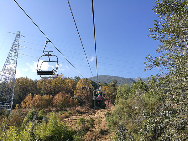 cangshan mountain cable car