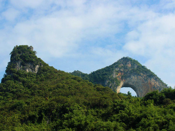 Yangshuo Moon Hill