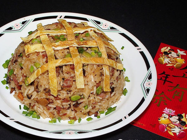 Bean Mash Sticky Rice