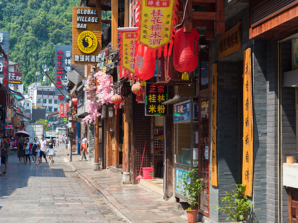 Xijie in Yangshuo West Street