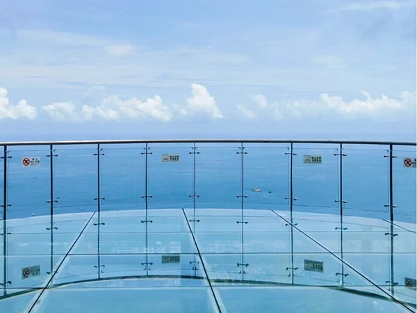 Glass Bridge with Full Sea View