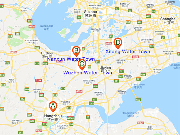 Hangzhou water towns
