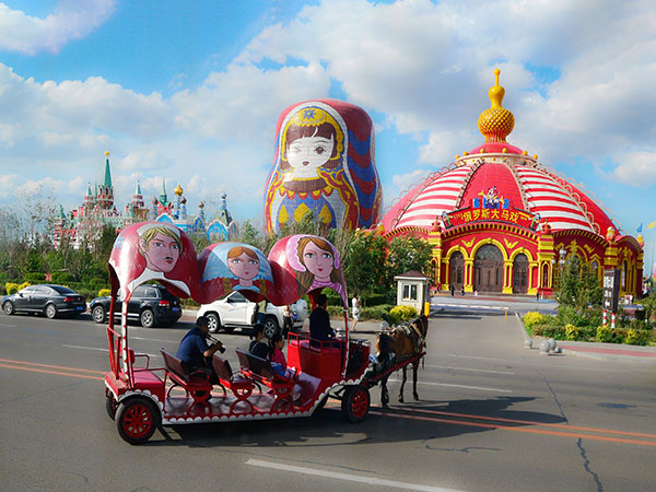 matryoshka doll scenic area