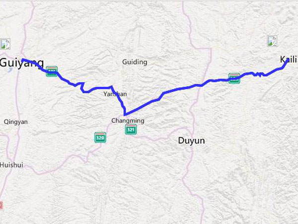 How to Get to Kaili from Guiyang