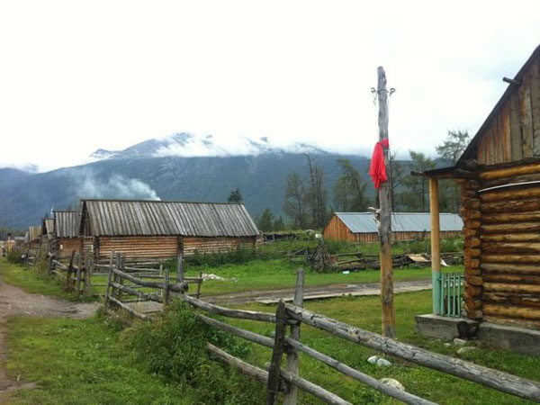 Kyrgyz village