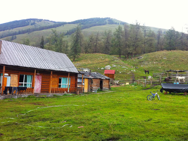 Kyrgyz village