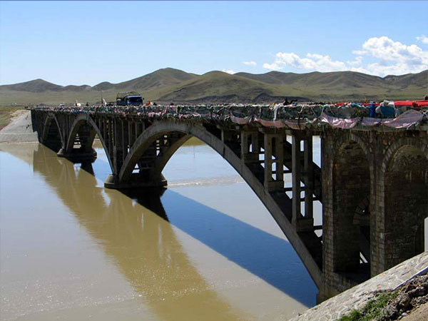 The First Bridge of Shouqu Yellow River