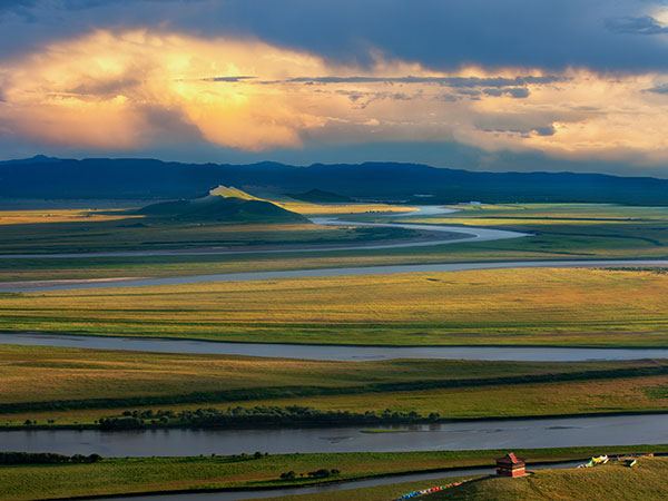 Upstream of Shouqu Yellow River