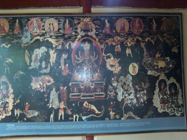 Dongba Tapesty in Lijiang Dongba Tapesty