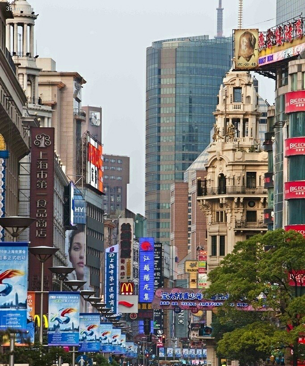 Shanghai Market Pedestrian Street