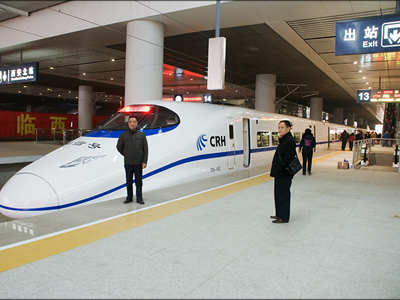Luoyang - Xian High-speed Train
