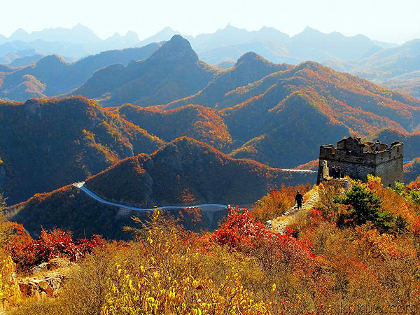 Ancient Great Wall in Qinhuangdao